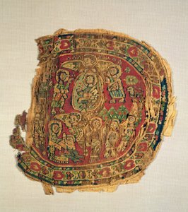 संतों, मिस्र, कॉप्टिक काल, चौथी-12 वीं शताब्दी, (कपड़ा) के चित्रण का चित्र